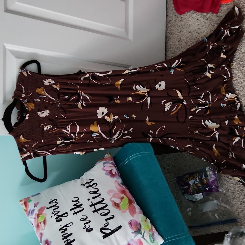 Medium brown dress DR2 brand